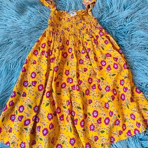 Floral Carter’s dress with elastic top